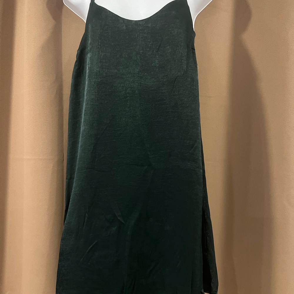 Strappy Mini Slip Dress with Criss Ctoss Back